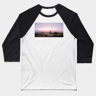 Sailing off the coast Baseball T-Shirt